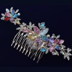 multi color hair clips for party wear
