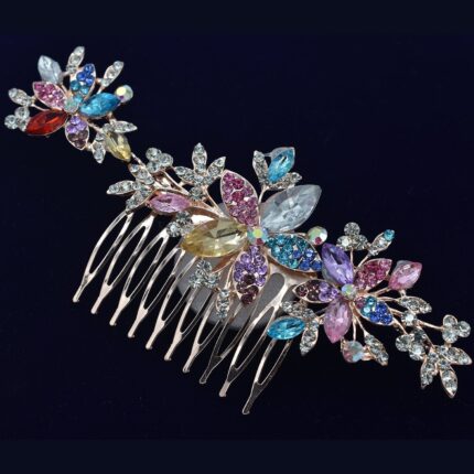 multi color hair clips for party wear