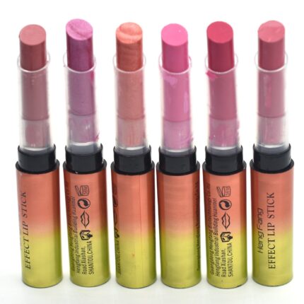 Heng Fang Original- Mini Lipstick - Colour Family Brown pink Pack of 6 HengFang