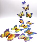 11 Pieces 3D Pvc Butterflies Wall Sticker
