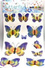 11 Pieces 3D Pvc Butterflies Wall Sticker - Image 3