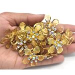 12 Pcs Hot Hair Styling Tools Wedding Hair Pins Crystal Pearl Flower Bridal Hairpins Bridesmaid Hair Clips Accessories For Women - Image 4
