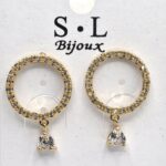 New Fashion Geometric Set Pearl Ball Earrings For Women - Image 2