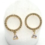 New Fashion Geometric Set Pearl Ball Earrings For Women - Image 3