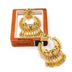New style 2020 Women Earring Golden Crystal Baliya  Long Earrings For Women