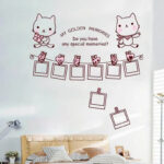 Photo Frame Wall Stickers Home Decor Cute Decals Quotes Kids DIY Adesivo de Parede Removable Mixable size 60x90 ay852 - Image 2