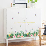Flower-Shaped Skirt Wall Sticker size 50x70 sk7193 - Image 2