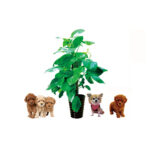 Fun Plant Pot Ball Flower Basket Fence Dog Tree Wall Sticker Ay7112 - Image 4