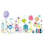 XH9234 Kitten Family Wall Sticker - Image 2
