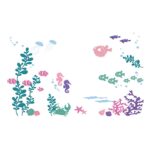 Moon Pattern Removable Wall Sticker Wallpaper Decor - Multi-Color - Image 3