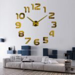 Wall Clocks 3D Clock Acrylic Mirror - Image 9