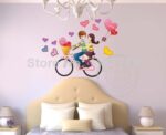 StickerShopee A I Love You - Wall Stickers - AY709 - 80x100cm Size - Image 3