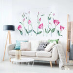 SK9330 Flower Painting Sticker Home Decorative Sticker Wall Sticker DIY Sticker | Sticker decor, Wall stickers, Flower wall stickers - Image 3