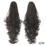 2 in 1 Curly Claw Ponytail Clip in Hair Extensions Hairpiece Pony Tail Synthetic Hair Accessories - Image 3
