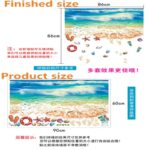 The SK9174N blue beach nano waterproof and oil-proof wall is attached to the porch bedroom floor seamless patchwork sticker PVC - Image 16