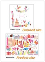 ABC1062 Hand-painted Bird Cartoon Wall Sticker - Multi - Image 7