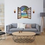 Sk9020G Screen Window Scenery Window Landscape Wall Sticker - Image 10