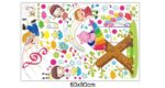 Music Hippopotamus XL8216 (90x60) - Wall Sticker / Wall Sticker - Image 6