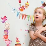 ABC1062 Hand-painted Bird Cartoon Wall Sticker - Multi - Image 9