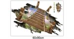 Cheap Wall Stickers 60X90 Xl8129 Wood Bridge Floor Walstiker Wallsticker Guaranteed Ori - Image 7