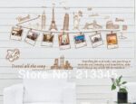 Large Size Wall Decal Creative Combination World Travel Wall Stickers for Home Decoration ay9011 - Image 11