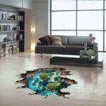 XL8308 3D Symphony Island Wall Stickers For Kids Rooms Bedroom Living Room Ceiling Floor Home Decor Children Wall Decals - Image 5
