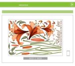[Fundecor] PVC orange flowers butterfly leaf wall stickers for kids rooms living room bathroom kitchen decor wall decals poster - Image 6