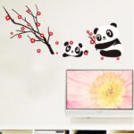 Cartoon Panda Wall Sticker JM8243 - Image 2
