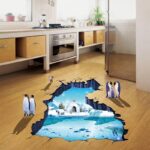 XL8303 SNOW N PINGUIN 3D wallsticker wall sticker stiker dinding - Image 3