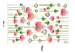 Ay928 China Supplier Removable Beautiful Flower Vinyl Wall Paper Sticker For Room Decoration - Image 8