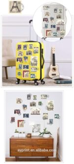 SK9169 Travel The World Famous City Home Decorative Removable Wall Decal DIY Travel Stamps Stickers - Image 2