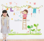 Wall stickers for children rooms background bedroom wall stickers decoration kindergarten classroom wall sticker ropes AY9143 - Image 2