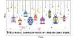 SK9148 Nursery Kids Room Decor Wall Decal Colorful Magic Lamp Sticker - Image 7