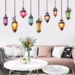 Fashion arab droplight Wall Stickers For Living Room Diy 3d Home Decor JM7342 - Image 2