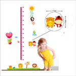 Height chart for children, wall sticker for girls and boys size 50x70 ay760 - Image 4