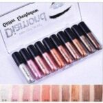 Hengfang brand 10 / set of diamond glitter liquid eyeliner 10 color beauty eye shadow liquid bright powder eye makeup - Image 2