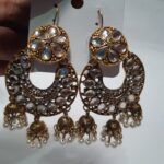 Earring kundan with jhumki earring - Image 3