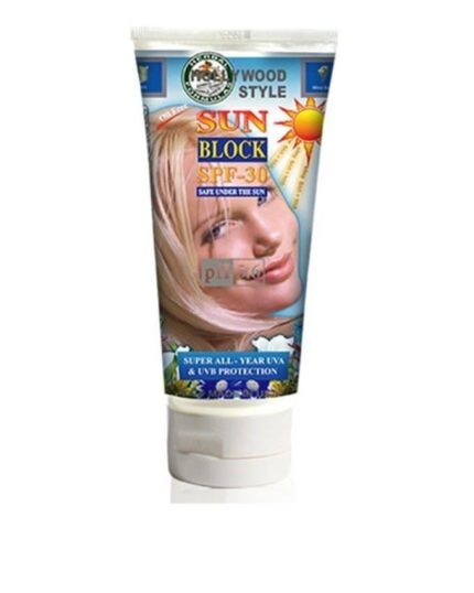 Holly wood sun block