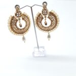 Golden earring for party wear - Image 3