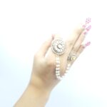 Pearl coper double rInG - Image 2