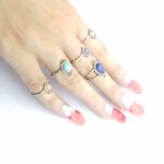 Antique GolDeN StOne fiVe RInG - Image 2