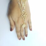 Half hand gOld nagIna Bracelet WiTh RiNg - Image 6
