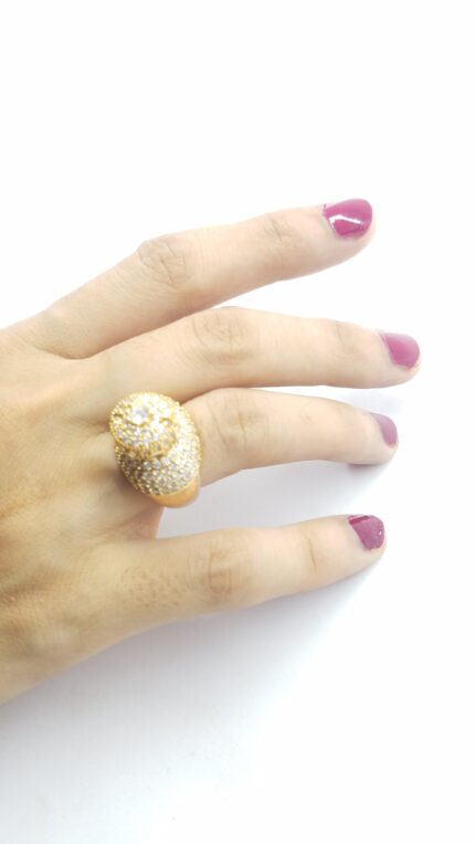 Golden Zercoon beautiful Ring