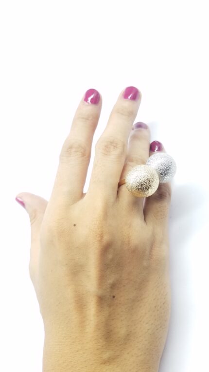 Double bol Ring
