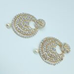 Golden Kundan earings