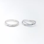 Pair silver ring
