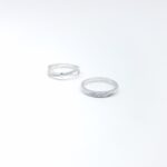 Pair silver ring - Image 2