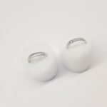 Pair ring silver