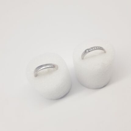 Pair ring silver