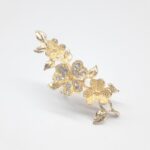 Golden flower ring - Image 2